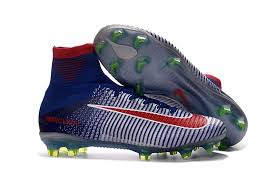 Nike Mercurial Superfly V Fg Soccer Shoes Blue White Red On Www Evensoccer Com Soccer Cleats Nike Soccer Shoes Soccer Cleats