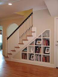 Maybe The Whole Wall Though Or At Least The Tip Too Shelves Under Stairs Staircase Storage Space Under Stairs