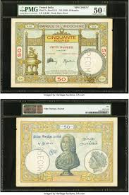 If you are traveling to new delhi, you will need to exchange your currency for the indian rupee. Numisbids Heritage World Coin Auctions Fun Signature Currency Sale 4002 Lot 28302 World Currency French India Banque De L Indochine 50 Rupees Nd
