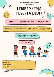Kakak menggunakan adik adik kakak ataupun teman teman pembaca bisa membagikan halaman ini atau menyimpan halaman simplenews.me. Lkpd Kelas 4 Tema 8 Subtema 2 Pembelajaran 3 Flip Ebook Pages 1 18 Anyflip Anyflip