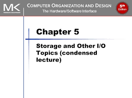 The hardware/software interface, edition 3. Computer Organization And Design The Hardware Software Interface