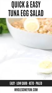 Tuna Egg Salad Recipe Video Tuna Salad Recipe Easy Tuna And Egg Healthy Tuna Salad