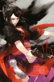 Sengoku Basara Nouhime Gadis Animasi Gambar Karakter Animasi