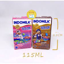 Jual susu indomilk 375g susu kental manis coklat dan putih di lapak baitymarketstore indopartt. Susu Indomilk Kids Uht Kotak Rasa Coklat Strawberry Isi 115ml Shopee Indonesia