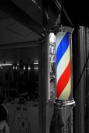 Senal De Peluqueria Caramelo Barber Shop Sign Candy Stick Barber Shop Dog Adoption Pretty Blue Eyes