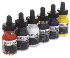 Liquitex Professional Acrylic Ink Blick Art Materials Liquitex Ink Alcohol Ink