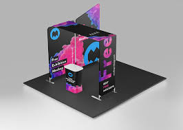 Free Exhibition Mockup Mockups Design Free Premium Mockups Exhibition Booth Mockup Exhibition Display