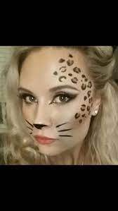 Cheetah Costume Makeup Leopard Makeup Halloween Cheetah Halloween Costume Cat Halloween Makeup
