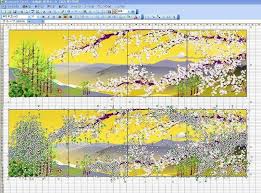 9 Amazing Projects Made In Microsoft Excel Microsoft Excel Excel Japanese Artists