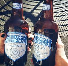 Ginger beer is a carbonated, sweetened beverage produced in two versions: Hollows Fentimans Alcoholic Ginger Beer Hollows Fentimans Alcoholic Ginger Beer Is 100 Gluten Free Made Using Only 5 All Natural Ingredients Its Your Perfect Companion On A Hot
