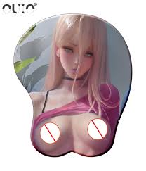 Sexy Big Ass Big Tits Naked Nipples Keyboard Mat Table Mat Laptop Carpet  Desk Mat 3d Chest Silicone Mouse Pad Wrist Rest Support - Mouse Pads -  AliExpress