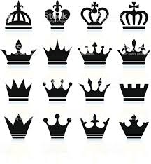 Black And White Crown Vector Simple Crowns Black And White Royalty Free Vector Icon Set Royalty Free Simple Crowns Black And White Roy Crown Tattoo Design Simple Crown Tattoo Crown Drawing