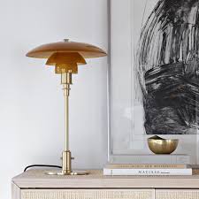 Panton's aim was to create a lamp in which the panton's aim was to create a lamp in which the base and the shade would both act as reflectors. Home Garden Lamps Louis Poulsen Ph 3 2 Glass Table Lamps Des Desk Lighting Denmark Modern Light