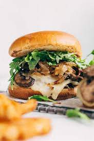 Cook until the mushrooms are tender, about 5 minutes. Rockin Sweet Onion Mushroom Swiss Burgers Recipe Little Spice Jar