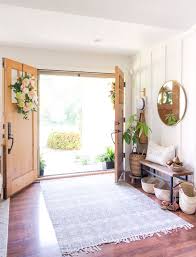 The mission of these small entryway. How To Style A Small Foyer With A Narrow Entryway Bench Grace In My Space