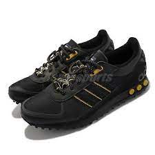 adidas LA Trainer II Black Yellow Men Casual Lifestyle Shoes Sneakers  GY5355 | eBay