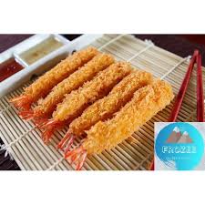 Kandungan tepung kentang dan tepung berasnya membuat tempura bertekstur renyah. Ebi Furai Tempura Udang Goreng Tepung 12 Pcs Shopee Indonesia