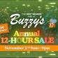 Buzzy’s Annual 12 Hour Sale event image
