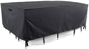 However, watching your outdoor patio furniture be ruined by harsh sunlight, thunderstorms, wind, dust, and dirt can be heartbreaking. Amazon Com Tempera Patio Furniture Cover Outdoor Table Set Sectional Sofa Cover Uv Resistant Waterproof For Outside Furniture Space Grey 74x47 Inches Kitchen Dining