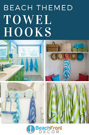 Beach Wall Hooks Beach Towel Hooks Beachfront Decor Beachfront Decor Beach Wall Decor Towel Hooks
