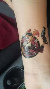 Mad Love Harley Quinn And Joker Tattoo Ideas Harley Quinn Rotten Tattoo Font