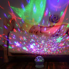 Star Moon Rotation Night Light Projection Lamp New Tech Store