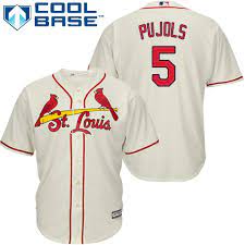 Louis, to wonder if 2012 might have gone better, or 2013, or any of the seasons the cardinals made the playoffs but failed to win it all after albert pujols departed for los angeles. Men S St Louis Cardinals 5 Albert Pujols Replica Cream Alternate Cool Base Baseball Jersey