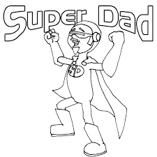 Free coloring pages to print or color online most popular coloring pages Printable Super Dad Coloring Pages Novocom Top