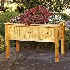 Black stone urn planter indoor outdoor plant flower large pot deck porch decor. Raised Garden Planter Box Woodworking Plan Wood Magazine