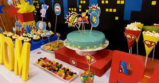 Fiesta De Superheroe Ideas Para Fiestas Party Birthday Candles