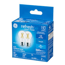 | ge 60w reveal led stick replacement lightbulbs 2 bulbs new 600 lumens. Ge Led Bulb A15 5 5 W Day Light 2 Pack 93118807 Rona