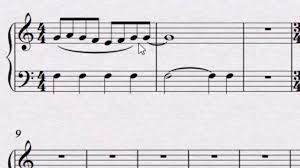 To pronounce the sounds of a word in a way that is wrong or not clear: Reading Music Piano Course For Beginners Unit 9 1 Slurs Youtube