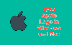 How To Type Apple Logo Symbol With Keyboard Webnots