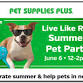Live Like Roo Summer Pet Party