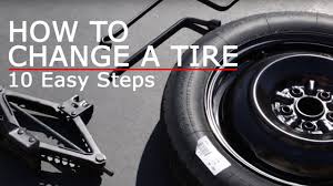How To Change A Tire 10 Easy Steps