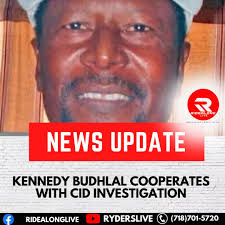 Kennedy Budhlal Cooperates with CID Investigation St. George's, Grenada