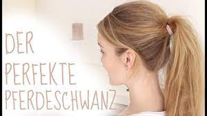 Ich weiß schon, dass nächste woche im unterricht ein modelltest zur prüfung gemacht wird. Der Perfekte Pferdeschwanz Hair Tutorial Youtube