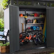 Artisan 7 x 9 exceptionally spacious and original tool shed artisan 7 x 9 is a response to the needs of the people looking for modern and very functional solutions for their gardens. Casetta Giardino Keter Artisan 9x7 Duotech 277x218x226 Cm