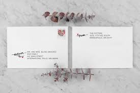 Avoid using and family on formal invitations. How To Address Your Save The Date Envelopes Magnetstreet Wedding Blog