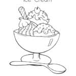 The second best thing to eating ice cream is coloring it! Ice Cream Coloring Pages Playing Learning