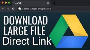 If your file size is larger than 100mb, instead of downloading the file, . Google Drive Direct Download Link For Large Files 2021