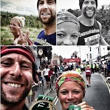 Twenty six miles, twenty six faces: A couple take selfies to record  progress during gruelling marathon