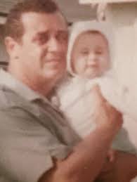 This is an old photo of my boyfriend and his dad. It's really special to my  bf because it was taken after his dad taught him how to build a fire in