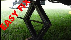 They're for stability, not for attempting to level the rig. Fixing A Bent Stabilizer Jack On An Rv Shorts Youtube