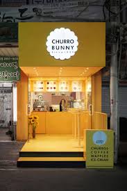 Design Studio M4 Have Recently Completed Churro Bunny A Small Takeaway Cafe That Sells Mainly Drinks And C Coffee Shop Design Restaurant Exterior Kiosk Design