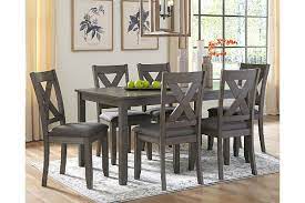 Arden grey/espresso dining room set with square table. Caitbrook Dining Set Ashley Furniture Homestore