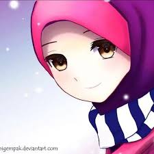 اجمل الصور الشخصية للفيس بوك للبنات المحجبات كرتون Anime Cartoon Photo