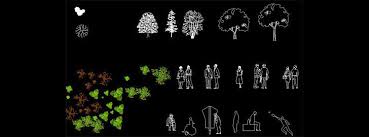 Download Free Autocad Architecture Blocks Library Furniture People Trees And Vehicle Autocad Library Furniture Kiosk Design