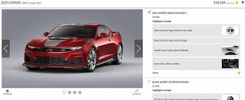 Edmunds also has chevrolet camaro zl1 pricing, mpg, specs, pictures, safety features, consumer reviews and more. 2021 Chevrolet Camaro Configurator Goes Live Starting Price Is Unchanged Autoevolution