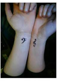 See more ideas about treble clef tattoo, treble clef, music tattoos. I Think I Might Get The Bass Clef On My Other